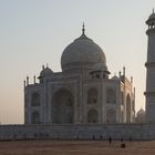 Taj Mahal bei Sonnenaufgang