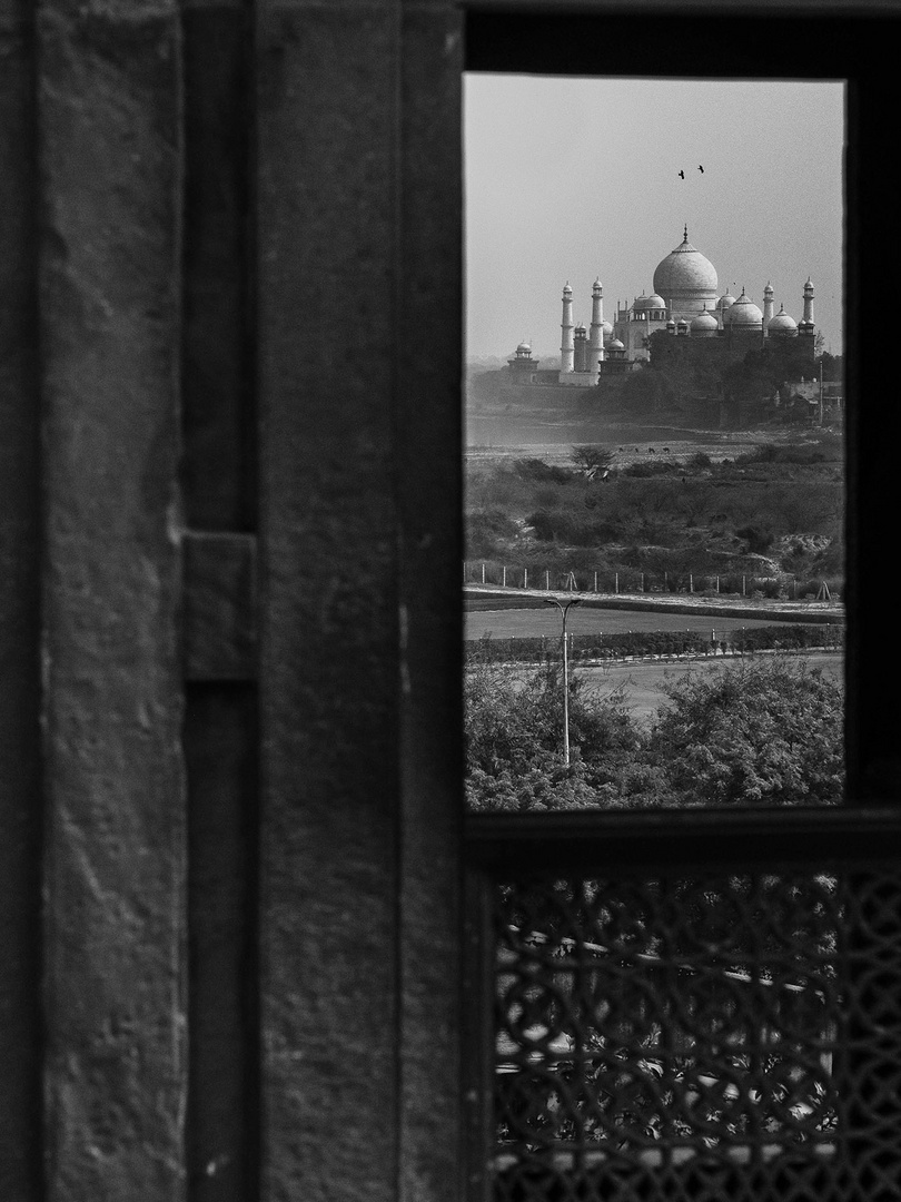 Taj Mahal , dal Forte Rosso