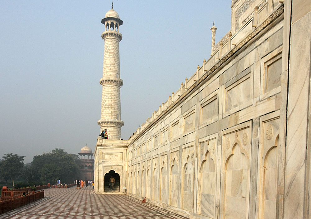 TAJ MAHAL DETAILANSICHT