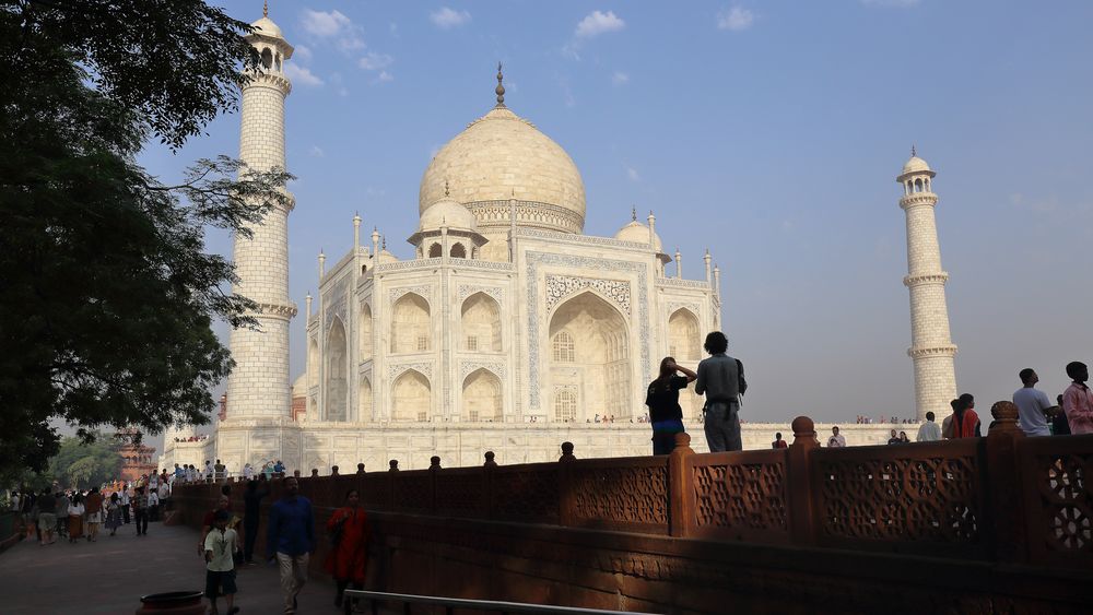 Taj Mahal einmal etwas anders