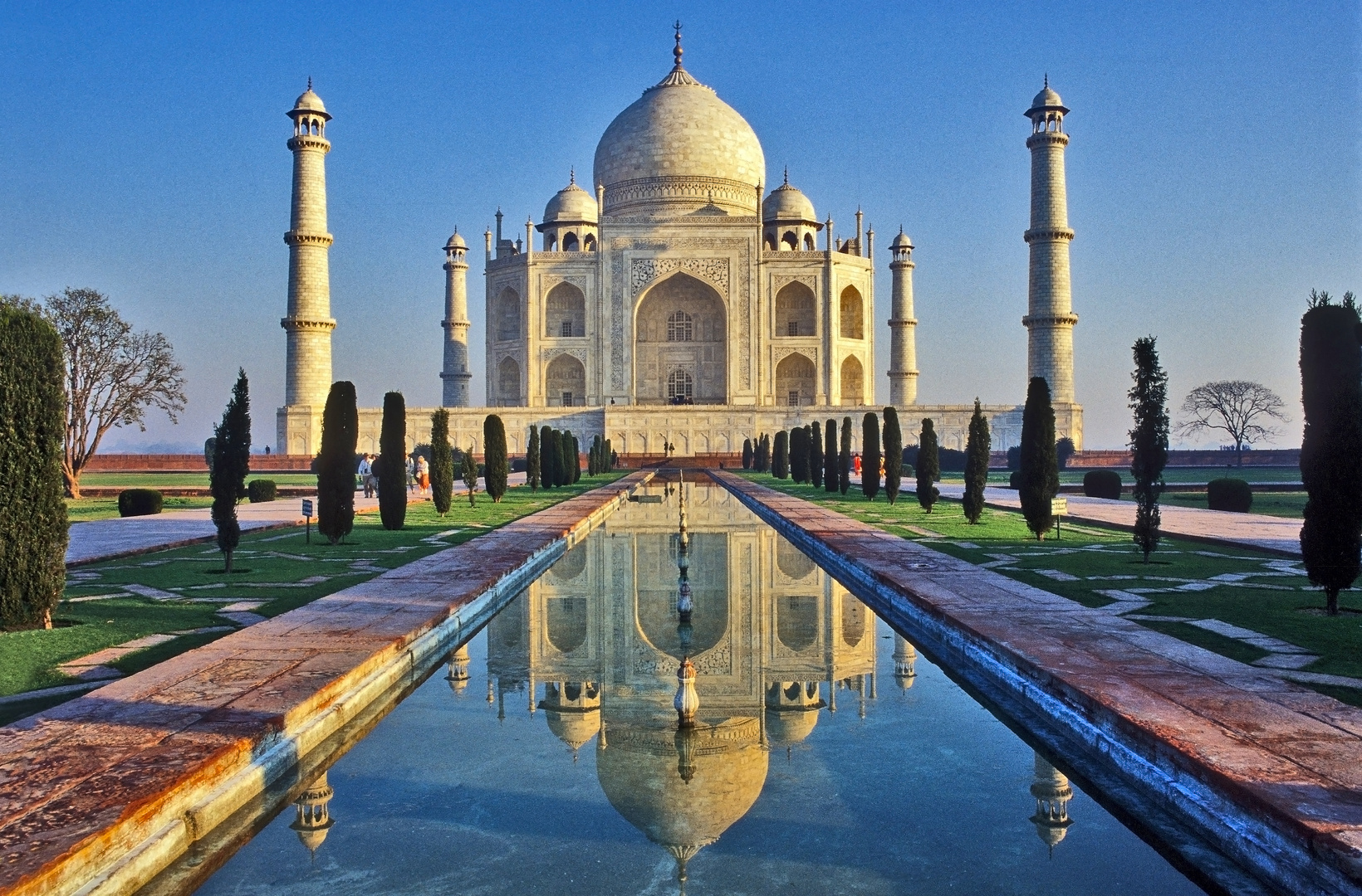 Taj Mahal Grabmal in Agra - Indien 
