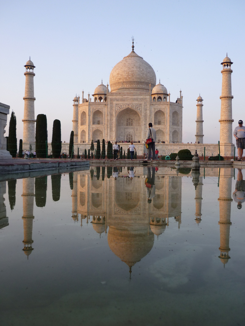 Taj Mahal im Abendlicht