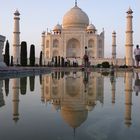 Taj Mahal im Abendlicht