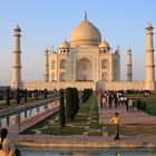 Taj Mahal im Abendlicht