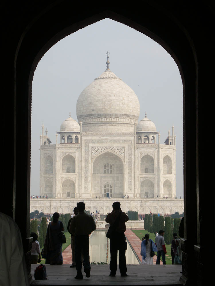 Taj Mahal im Rahmen