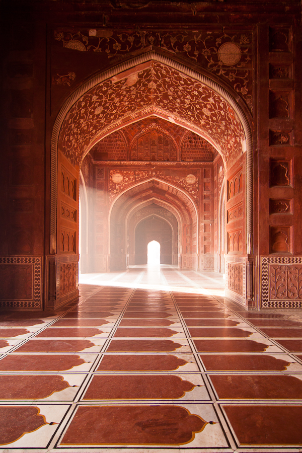 Taj Mahal - Inside the Mosque