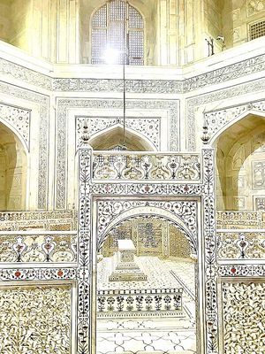 Taj Mahal, intérieur