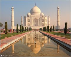 Taj Mahal - jeder fotografiert es, ....