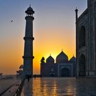 Taj Mahal kurz nach Sonnenaufgang