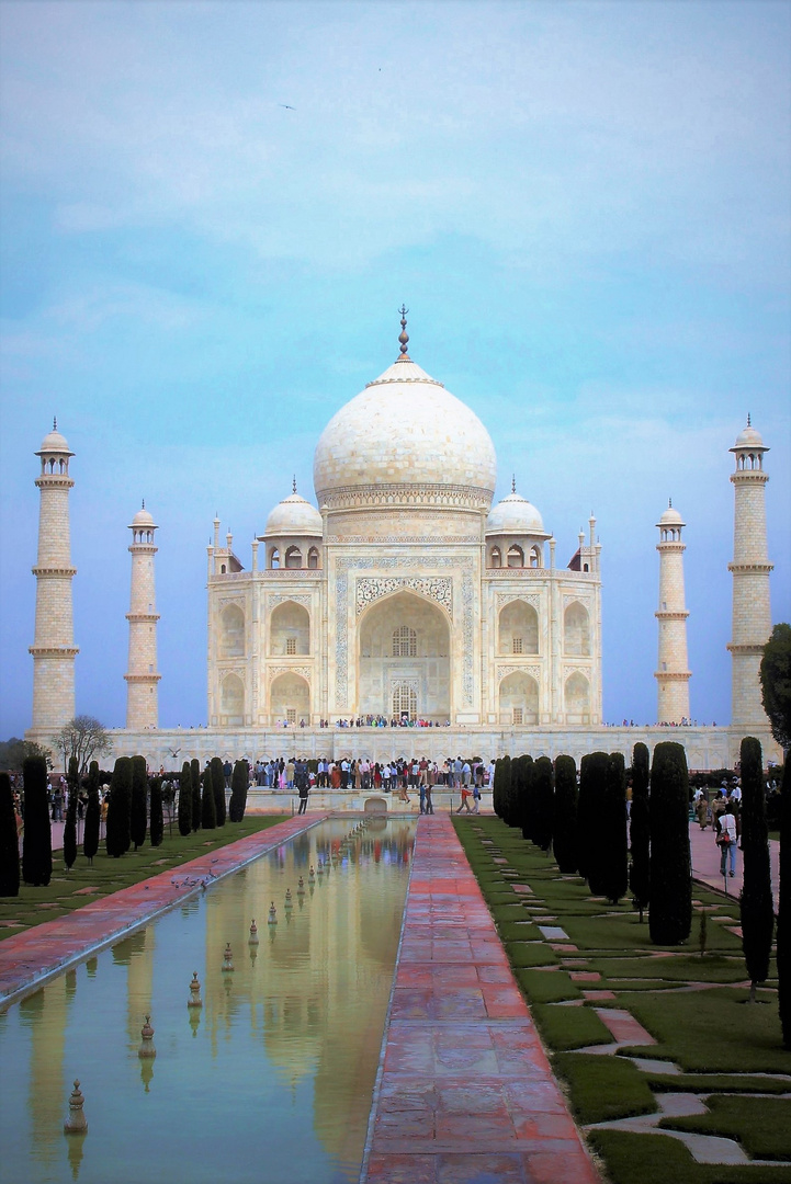 Taj Mahal mit Siegelung