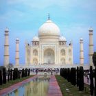 Taj Mahal mit Siegelung
