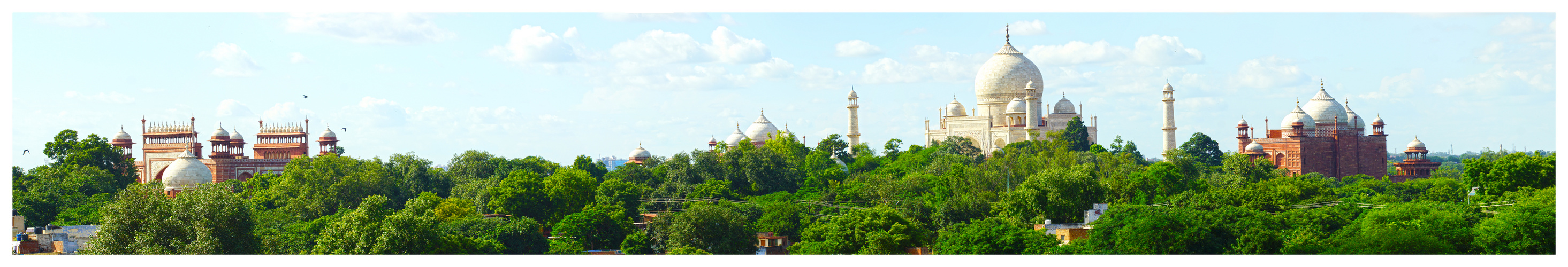 Taj Mahal Panorama