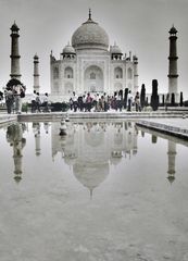 Taj Mahal reflection