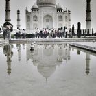 Taj Mahal reflection