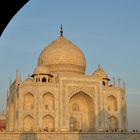 Taj Mahal: Seitenansicht