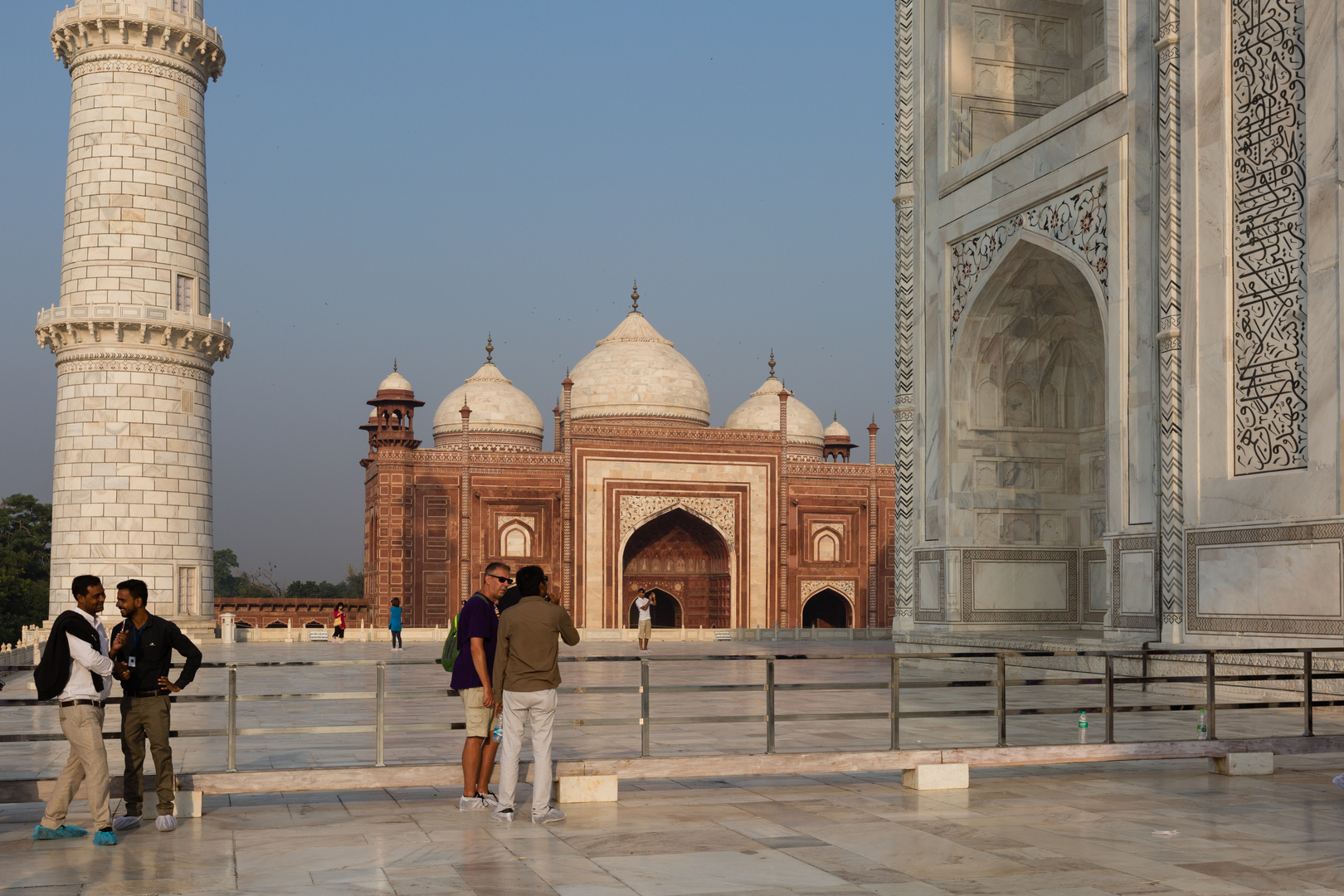 Taj Mahal und Grabmoschee