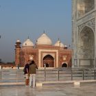 Taj Mahal und Grabmoschee