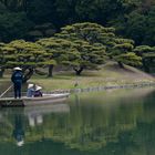 Takamatsu - Ritsurin-Koen - Bootsfahrt auf dem Nanko See