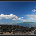 Takapuna Beach Walk - Rangitoto Island