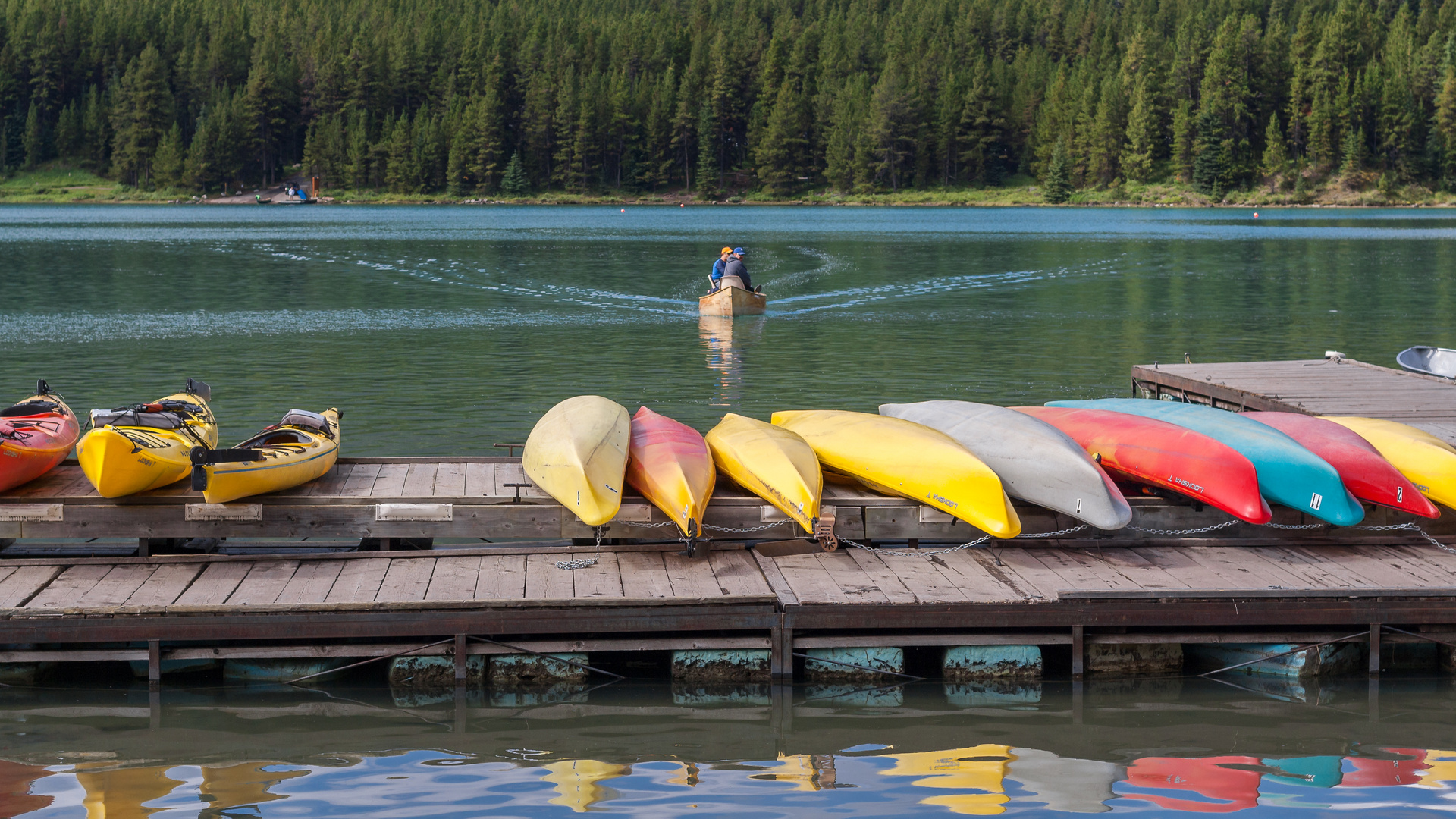 Take a canoe!