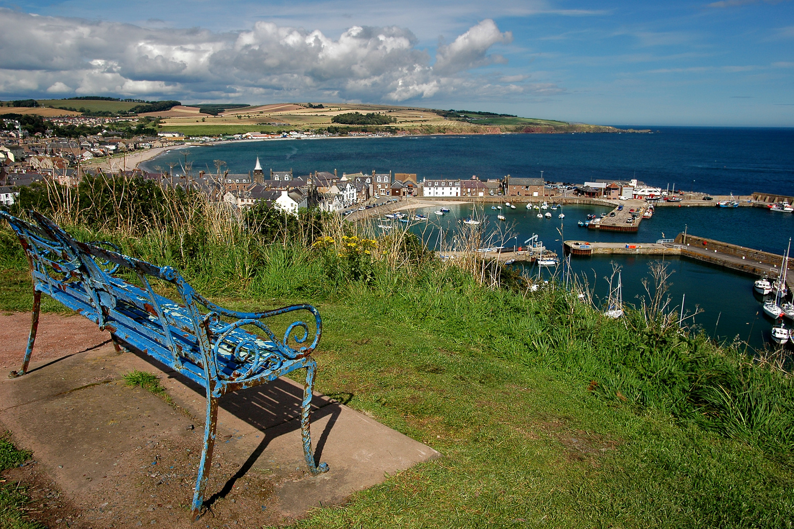 Take a seat and have a look on Stonehaven