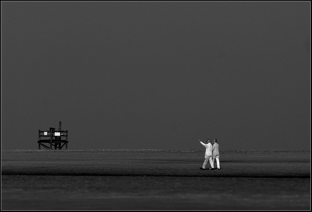 take a walk at the seaside