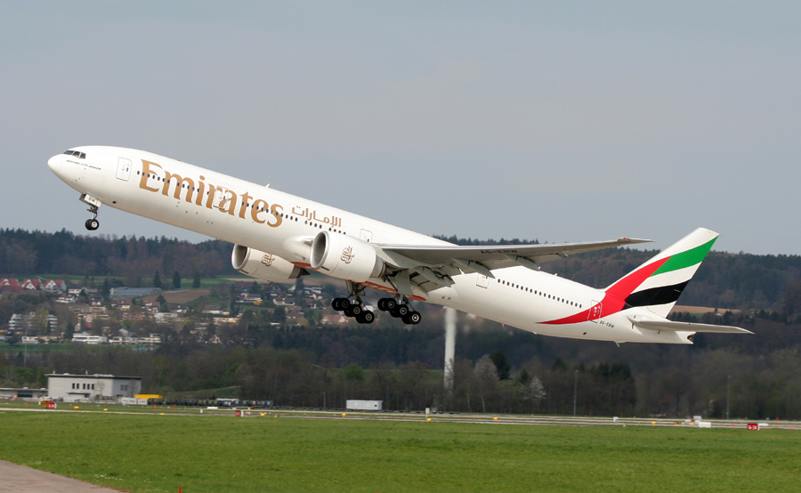 Take off auf RWY 28