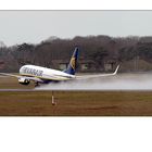 Take-Off in Rain