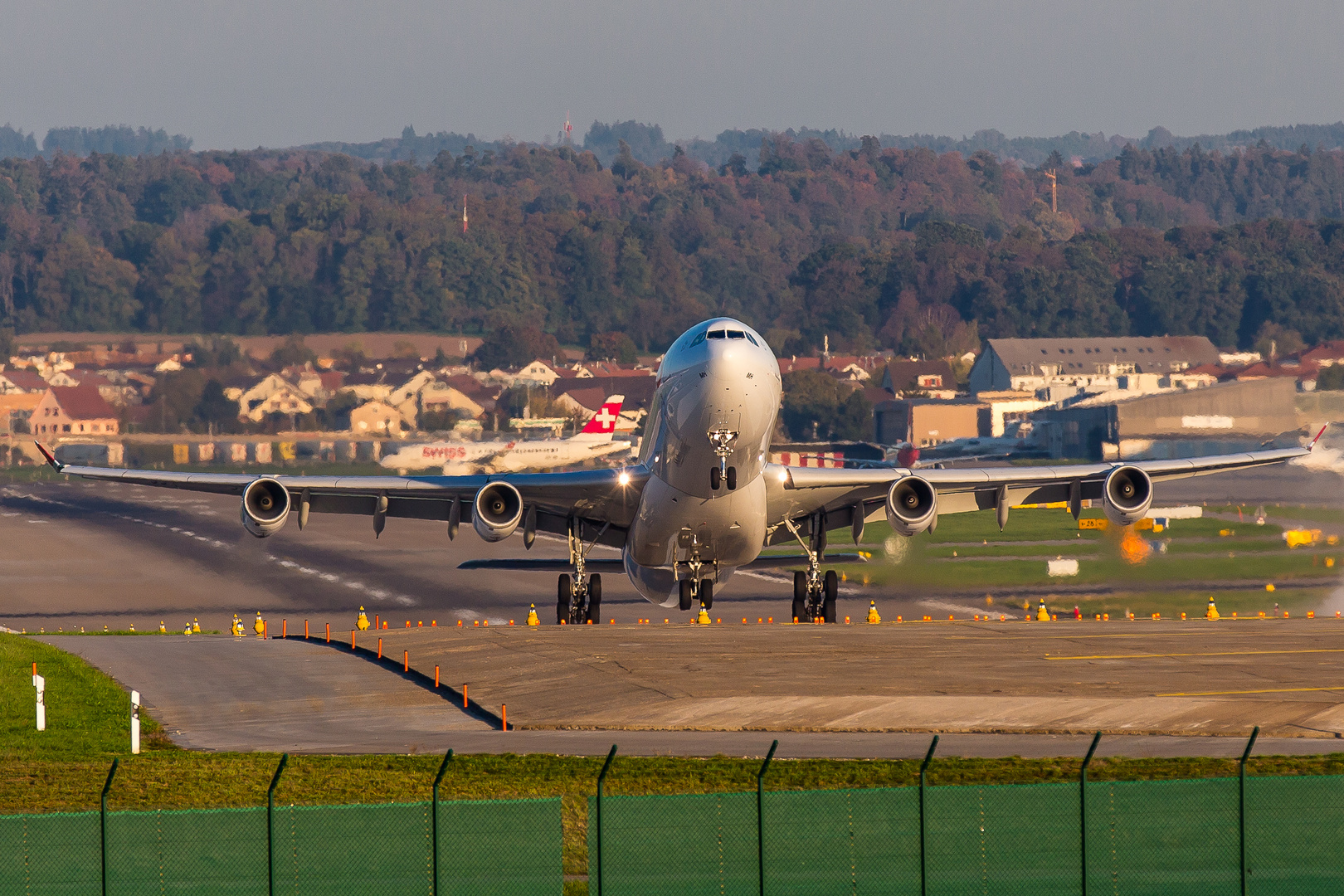 Take off in Zürich