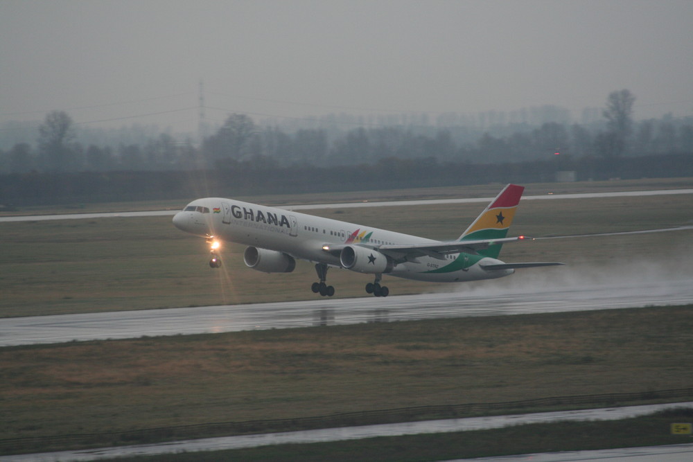 Take-off nach Ghana