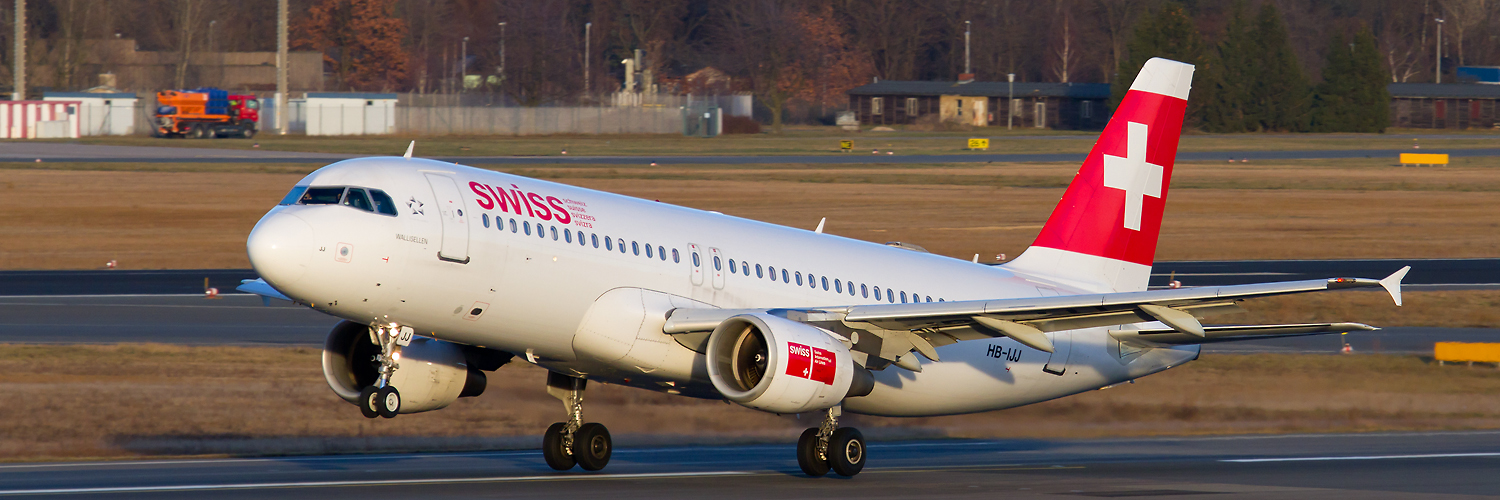 Take Off Swiss A320 TXL