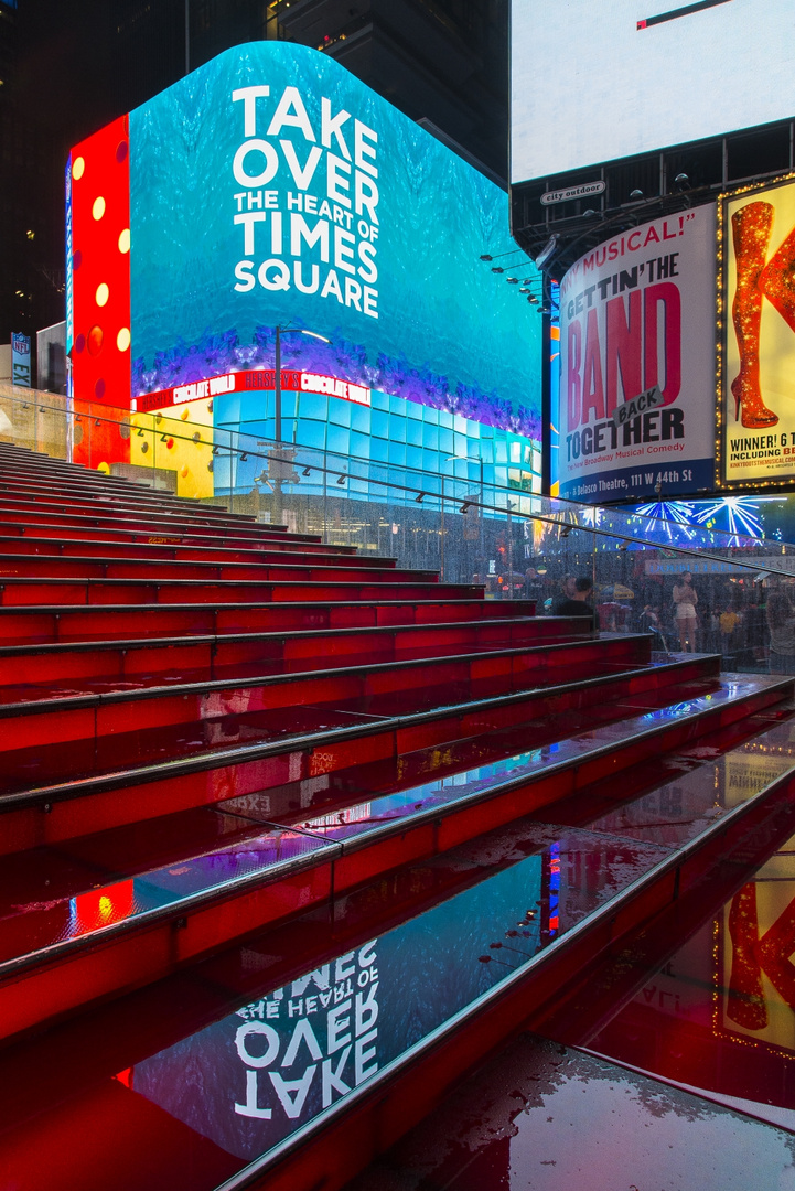 Take over the heart of Times Square