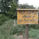 Take your garbage and rubble elsewhere in Diesdorf, August 14, 2009