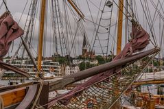 Takelage - historischer Hafen/Flensburg