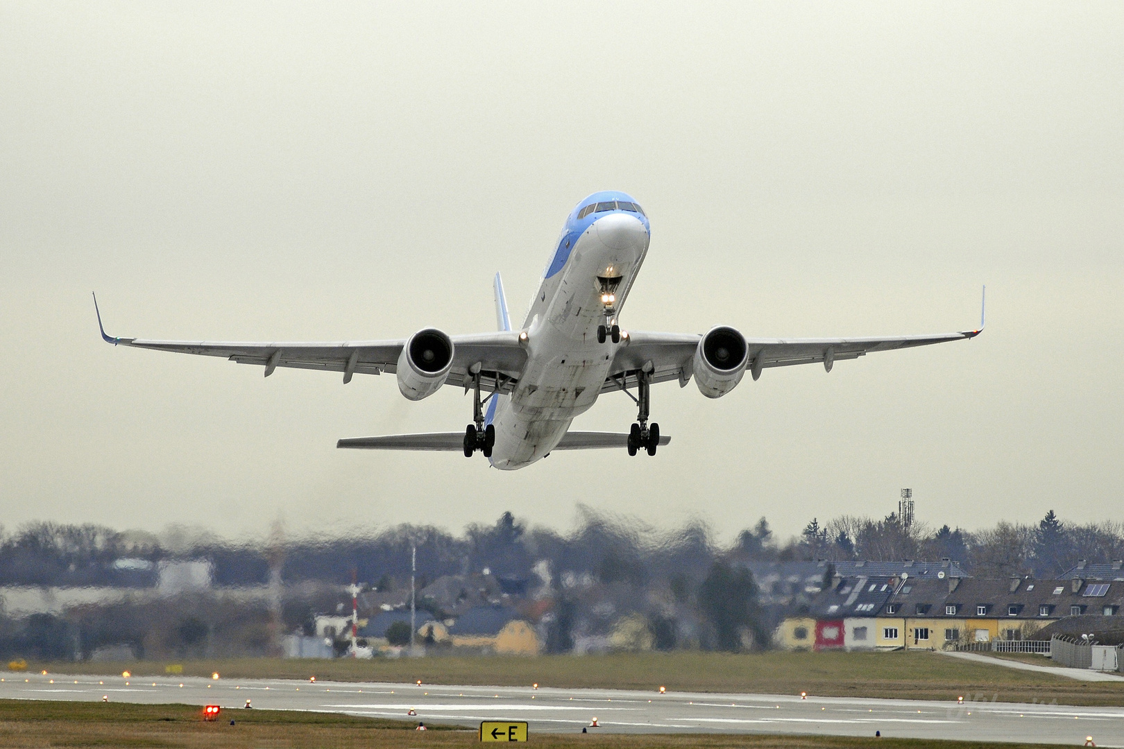 Takeoff at Salzburg