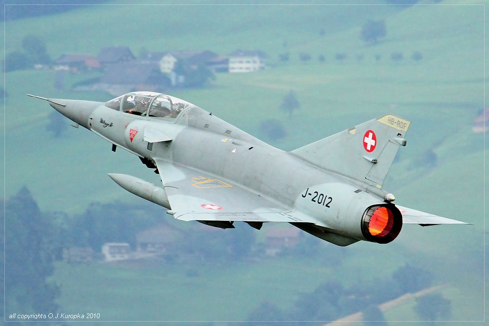 "takeoff" einer Mirage III