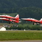 Takeoff Patrouille Suisse Northrop F-5E Tiger II (J-3090, J-3091 and J-3082)