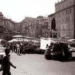 taking a walk to campodefiori