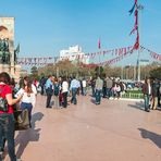 Taksim-Platz am Tag der Republik