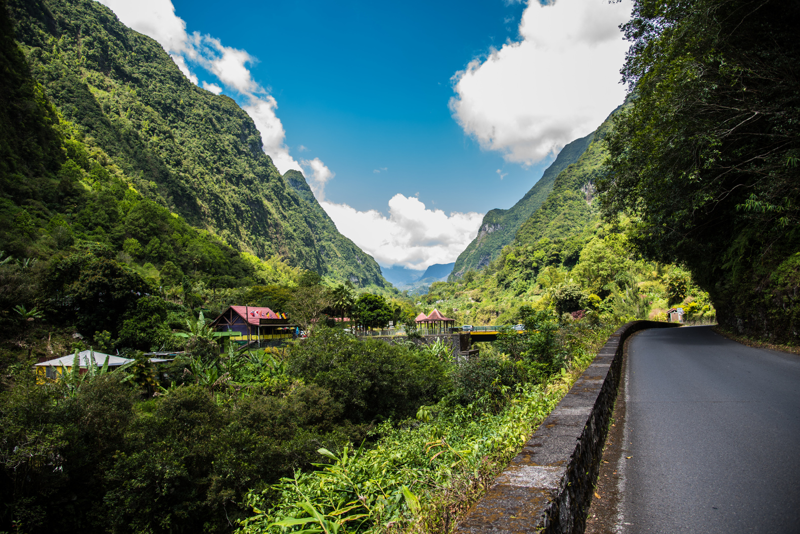 Tal in der Nähe von Salazie