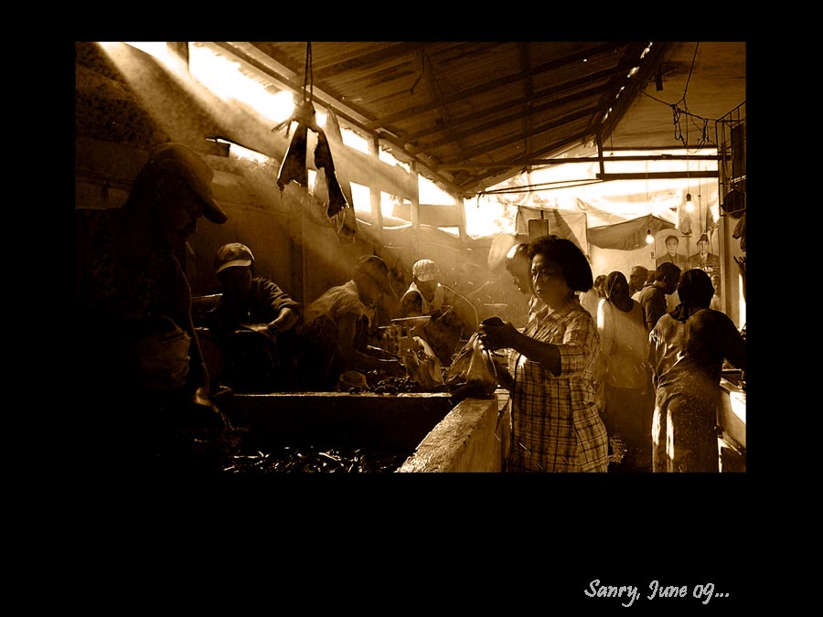 Talang Banjar Traditional Market