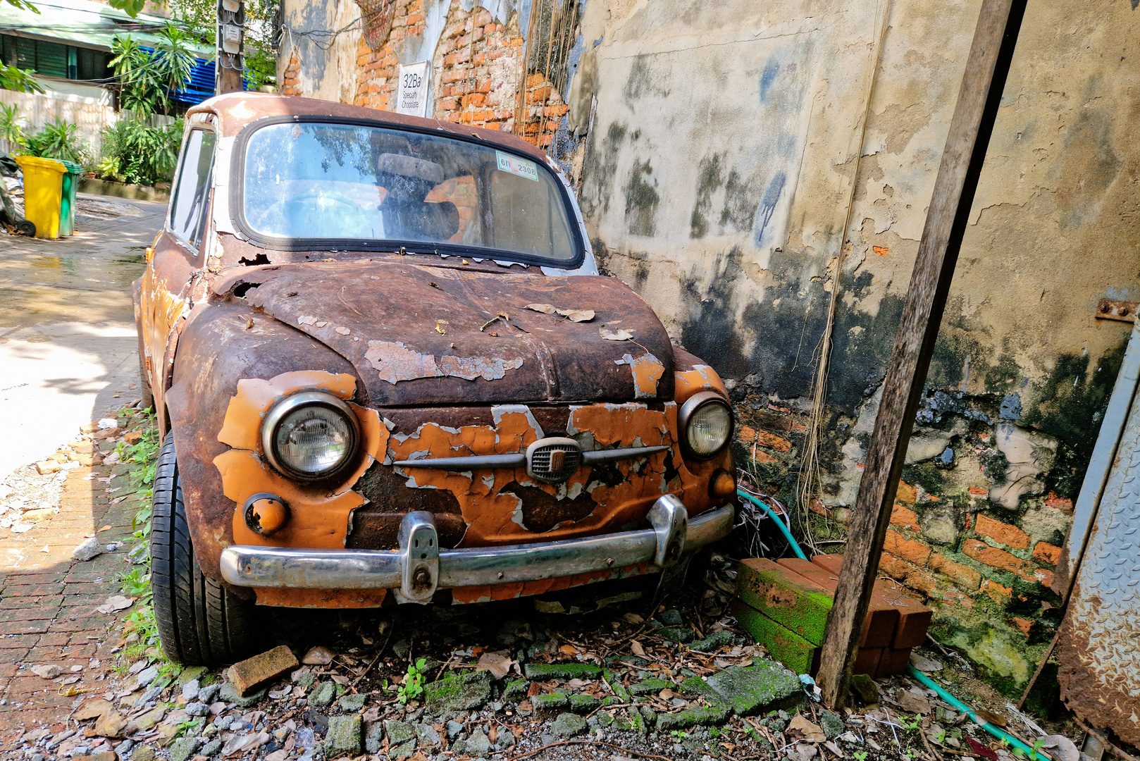 Talat Noi - Beliebter Fotospot (Fiat 600)