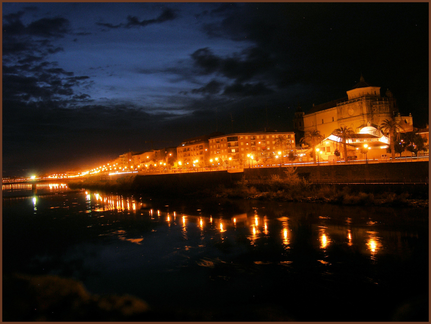 Talavera de la Reina bei Nacht