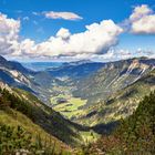 Talblick auf Hinterstein