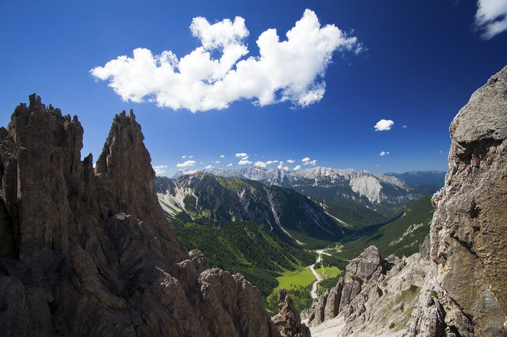 Talblick im Karwendel