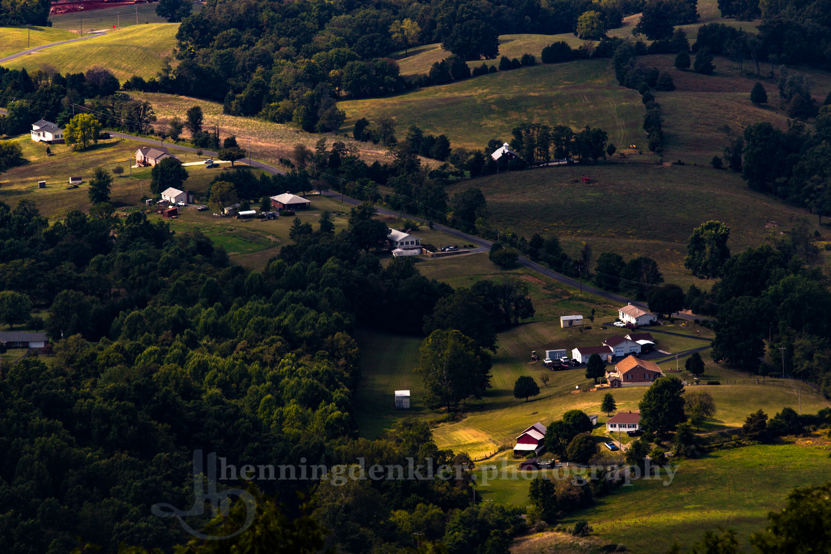 Talblick im Sheandoah Nationalpark