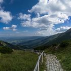 Talblick mit Schneekoppe