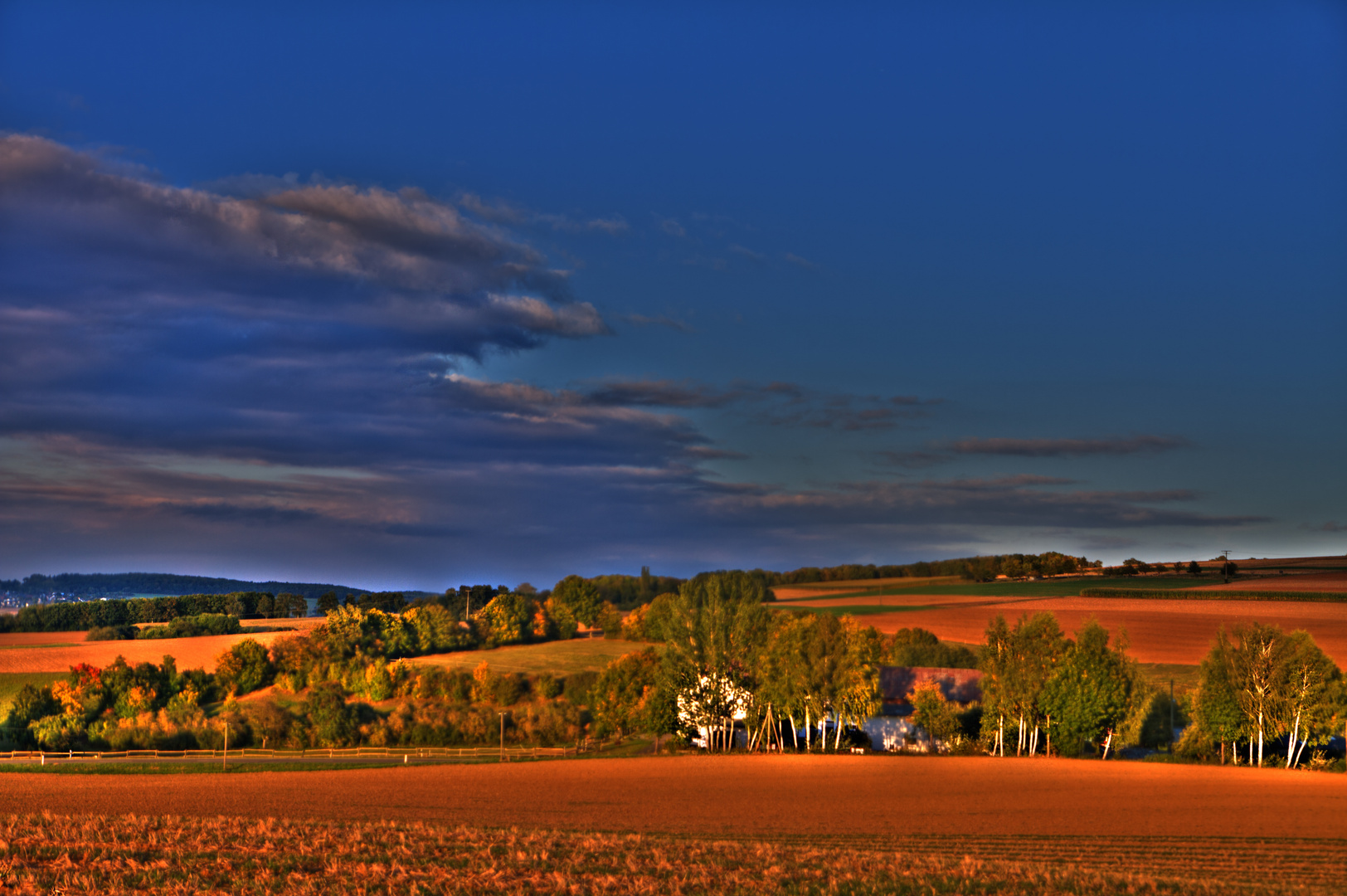 Talhof im Herbst