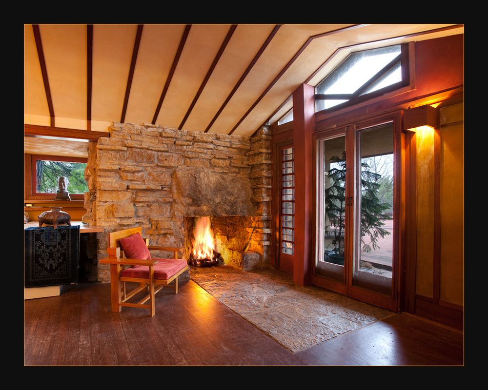 Taliesin Studio Fireplace