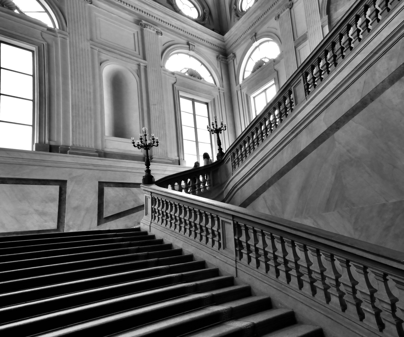 talking in stairs